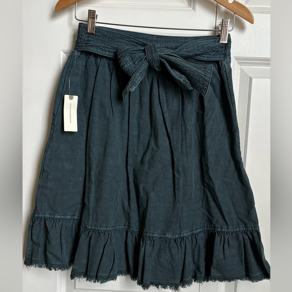 NWT Pilcro / Dark Green Women's Skirt / S - Picture 5 of 5